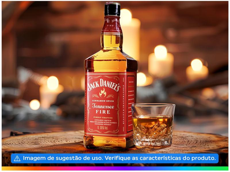 Whisky Jack Daniels Tennessee Fire - Flavors Americano 1L - Whisky